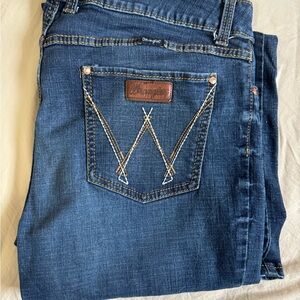 Wrangler Women's Dark Blue Boot Cut Jeans